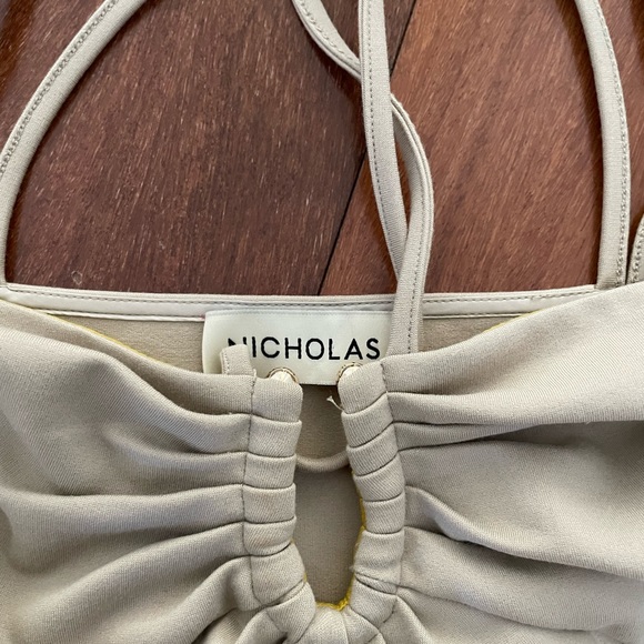 Nicholas Joan Biege Bodysuit (small) - Picture 6 of 6